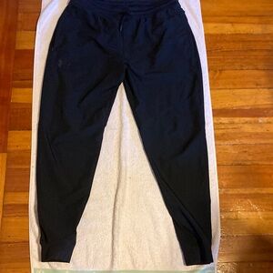 Under Armour Black Joggers Tapered Fit Elastic Waistband
